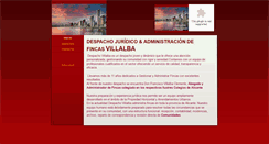 Desktop Screenshot of despachovillalba.com